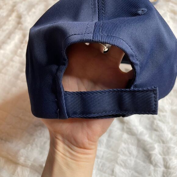 NLF Los Angeles Rams Football Curved Bill Hat Navy White‎ Adjustable - Picture 4 of 4